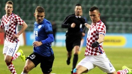 Эстония - Хорватия 3:0. Перишич раскритиковал поле в Таллине после поражения
