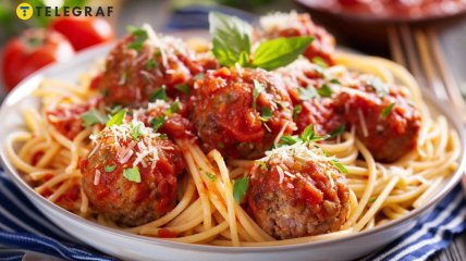 Митболы станут отличным дополнением к спагетти (изображение создано с помощью ИИ)