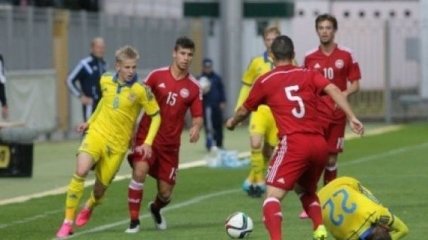 Украина U-21 проиграла Дании