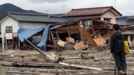 Тайфун в Японии: число жертв достигло 80 человек