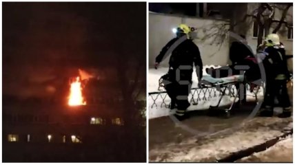 Пожар в общежитии "Москабельмет"