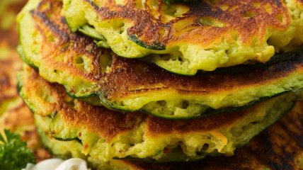 Такі кабачкові оладки стануть чудовою закускою (зображення створено за допомогою ШІ)