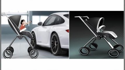 Концепт детской коляски от Porsche (ФОТО)