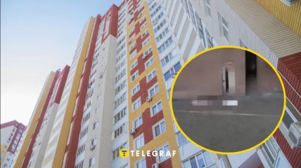 В центре Киева два подростка упали с 16-го этажа: что известно (фото) (обновлено)