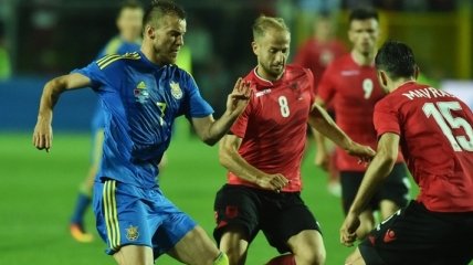 Сборная Украины может вновь сыграть против Албании