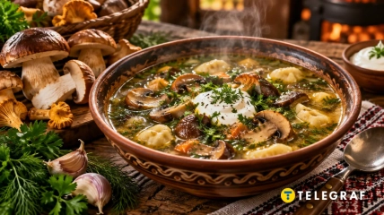 Грибная юшка