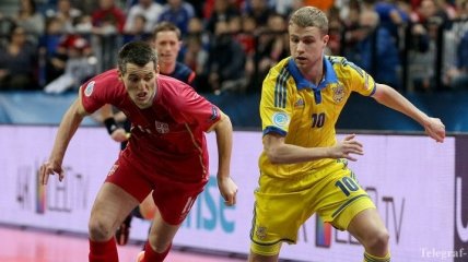 Футзал. Украина проиграла Сербии битву за полуфинал Евро-2016