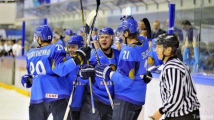 Хоккей: сборная Украины против сборной Японии
