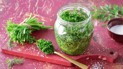 Замороженная зелень