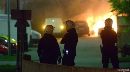 Шестеро подростков задержаны во время беспорядков в Стокгольме