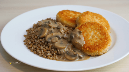 Постные котлеты из картофеля