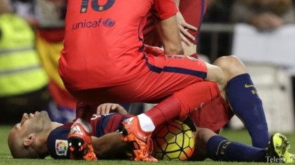 Маскерано получил ушиб бедра в матче с "Реалом"