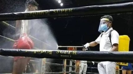 В Никарагуа придумали, как обезопасить боксеров от коронавируса
