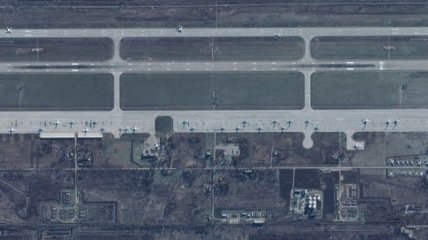 Аэродром "Энгельс-2", спутниковое фото