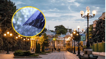 Погода в столице Украины