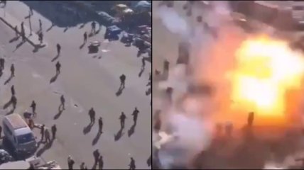 От теракта в Багдаде погибли десятки людей: видео первых секунд после взрыва (18+)