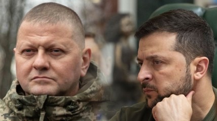 Валерий Залужный и Владимир Зеленский