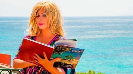 Ирина Билык отдохнула на элитном курортном острове Сардиния (Фото)