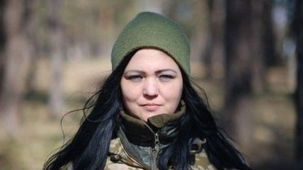 Українська військовослужбовиця Олеся