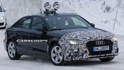Обновленный Audi A3 вышел на тесты