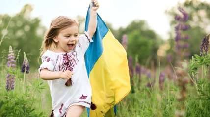 Маленькая украинка