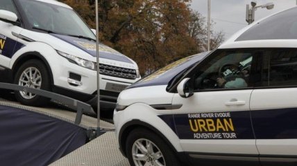 В Украине прошел Range Rover Evoque Urban Adventure