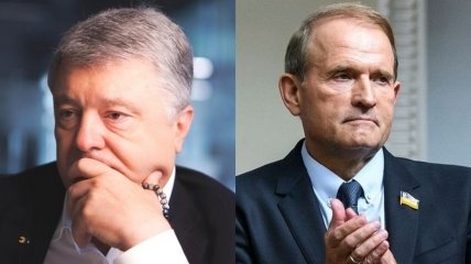 Петро Порошенко та Віктор Медведчук
