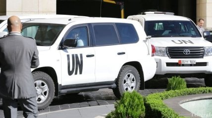 Снаряды разорвались возле гостиницы, где проживают сотрудники ООН