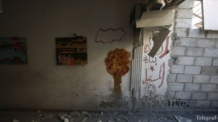 В Сирии под удар попало здание начальной школы,погибли 8 детей