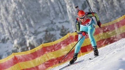 Биатлонистка Меркушина - лучшая спортсменка Украины в декабре