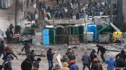 МВД: 50 протестующих в Киеве побывало в стенах милиции (Видео)