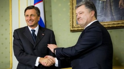 Порошенко и Пахор обсудили вопросы евроинтеграции Украины 