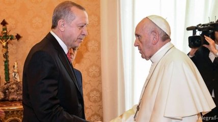 Эрдоган и Папа Римский Франциск обсудят статус Иерусалима