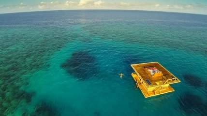 Немного экзотики: необычный отель с подводным номером (Фото) 