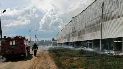Пожар на птицефабрике под Киевом: проводятся замеры воздуха на токсичность