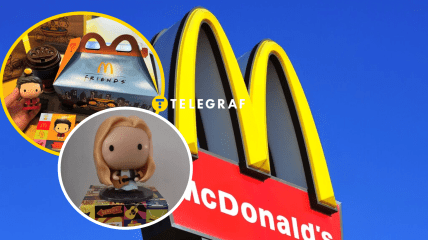 McDonald's, фигурки из сериала "Друзья"