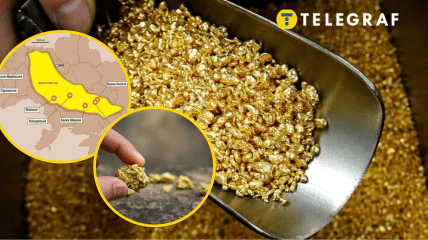 Поклади залота в Україні оцінюються у 3 тисячі тонн