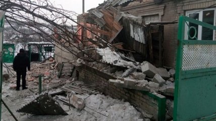 Ночьной обстрел Авдеевки: разрушены 6 домов