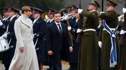 Зеленский начал официальный визит в Эстонию: как встречали украинского президента