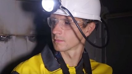 Игрок "Шахтера" спустился в шахту и установил новый рекорд (Видео)