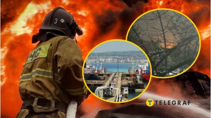 Після атаки дронів на РФ виникли пожежі