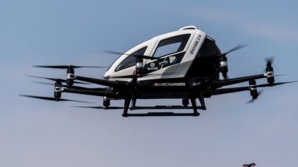 В Вене испытали беспилотное летающее такси (Видео и фото)