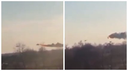 В Новой Каховке был сбит российский вертолет