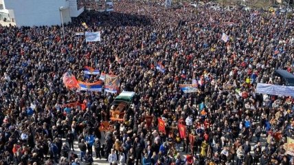 Глава УПЦ МП возглавил "церковный протест" в Черногории 
