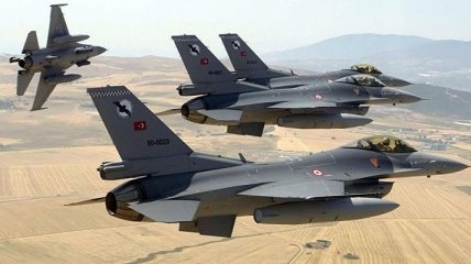 ВВС Турции уничтожили 18 объектов РПК  на севере Алеппо