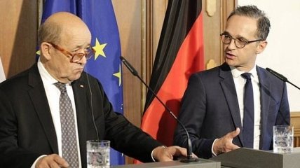 Главы МИД Германии и Франции в Киеве встретятся с Зеленским