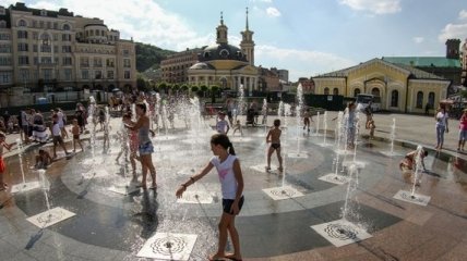 Лето в Киеве установило температурный рекорд