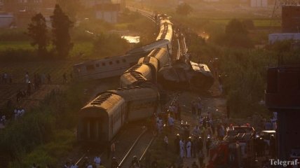 В Египте назвали причину столкновения двух поездов