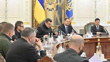 РНБО під головуванням Володимира Зеленського