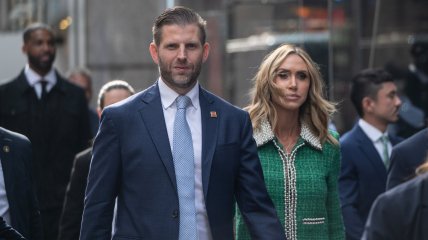 Эрик Трамп вместе с женой Ларой